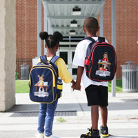 Work Hard, Play Later Kid's Bookbags