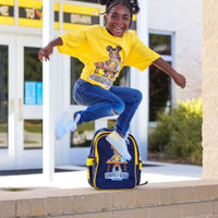 Work Hard, Play Later Kid's Bookbags