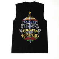 Lesson to Reward Sleeveless Tee- Pre-Order Now