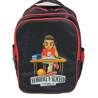 Work Hard, Play Later Kid's Bookbags