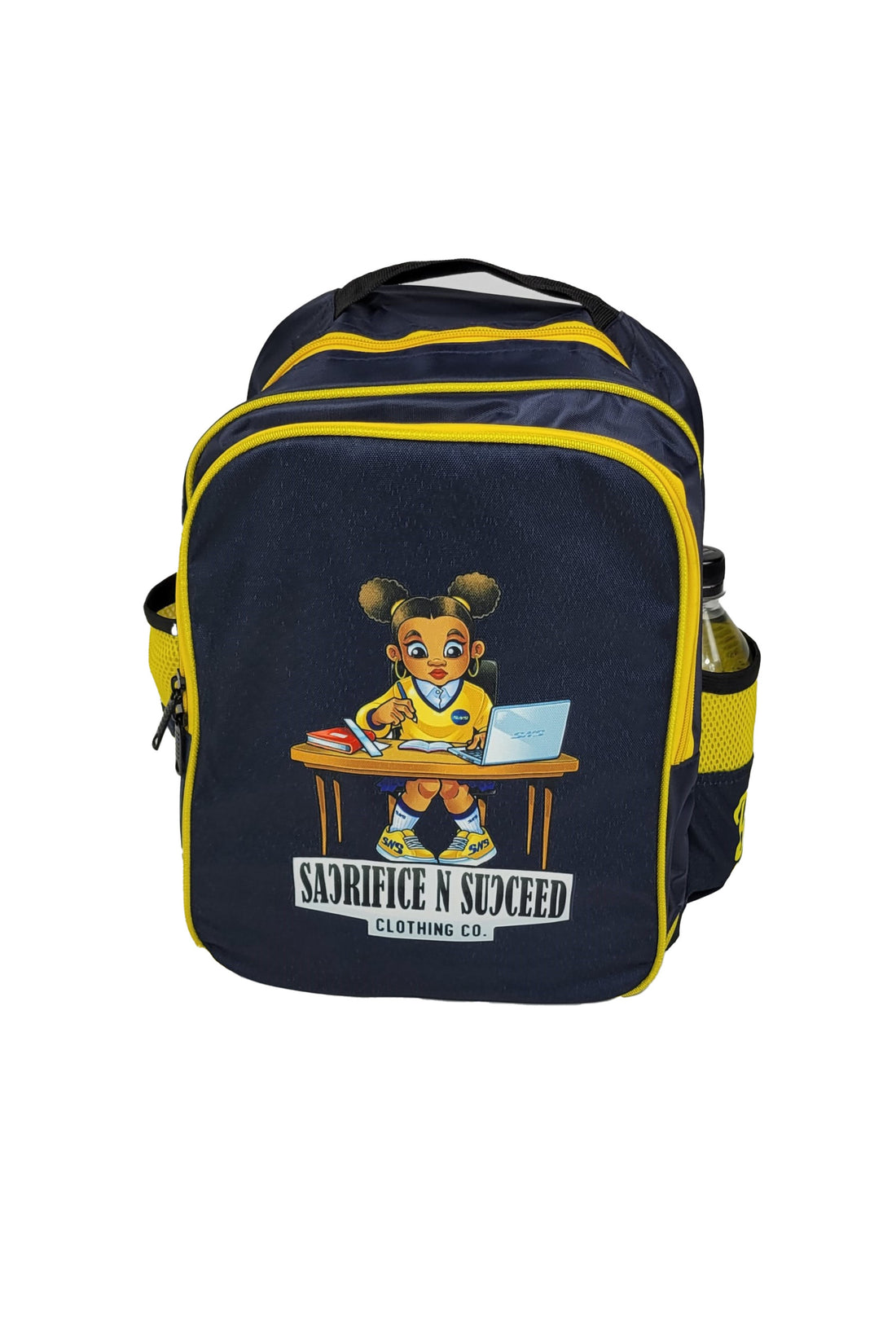 Work Hard, Play Later Kid's Bookbags
