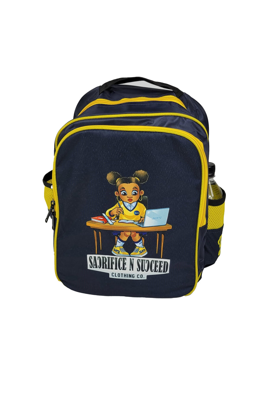 Work Hard, Play Later Kid's Bookbags