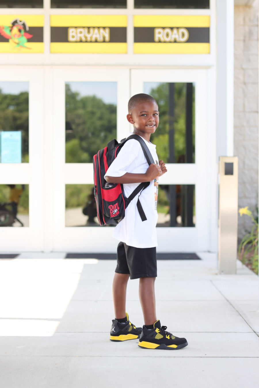 Work Hard, Play Later Kid's Bookbags