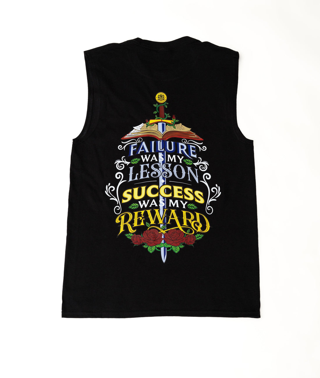 Lesson to Reward Sleeveless Tee- Pre-Order Now